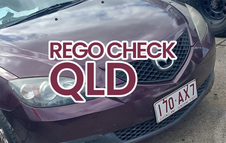 QLD Rego and PPSR Check